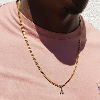 Men's Multi-Initial Charm Necklace
