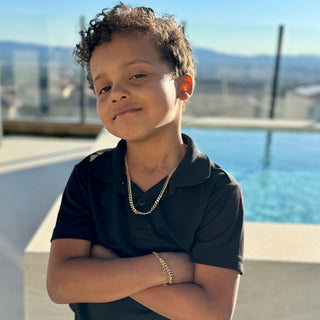 Kids' Gold Cuban Link Necklace