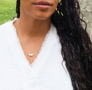 Double Heart Necklace