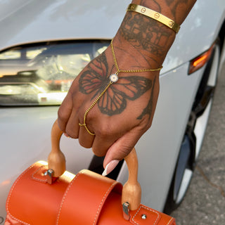 Blue Evil Eye Hand Chain