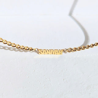 Silver Multi-Name Necklace