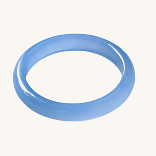Blue Natural Jade Bangle