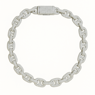 Men's Silver Icy Bold Link Chain