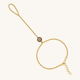 Blue Evil Eye Hand Chain