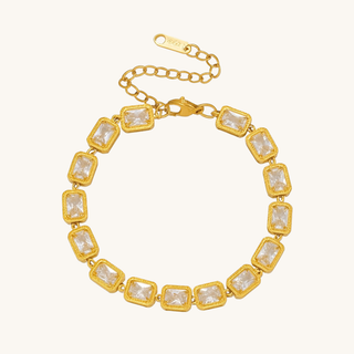 Rectangle Link Bracelet