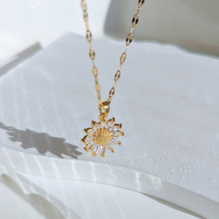 Sunflower Necklace