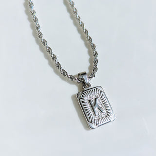 Kids' Rope Chain Initial Necklace