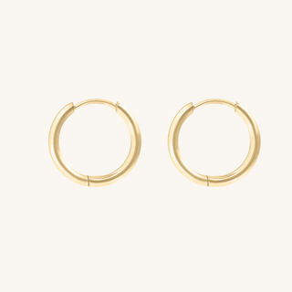 Gold Minimalist Super Mini Huggie Hoops