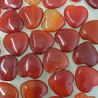 Carnelian Heart Necklace