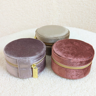 Plush Velvet Jewelry Case