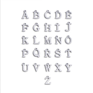 Men's Steel Letter Necklace