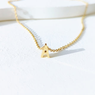 Capital Letter Initial Necklace
