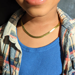 Kids' Herringbone Chain Necklace