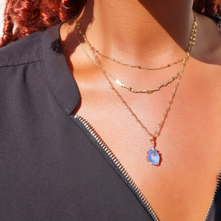 Flat Link Chain Necklace