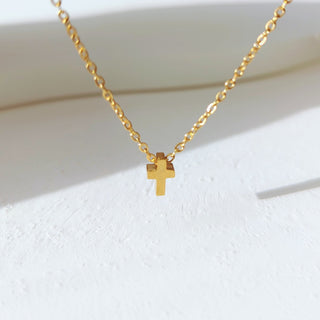 Minimalist Cross Necklace