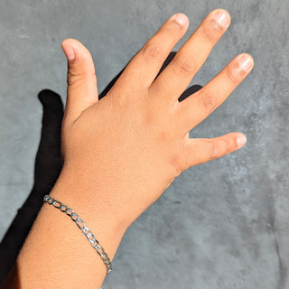 Kids' Silver Figaro Bracelet
