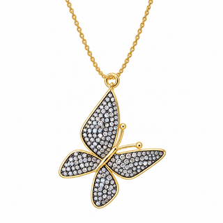 Callista Butterfly Pendant Necklace