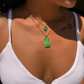 Jade Statement Necklace