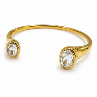 Diamond Oval Cuff
