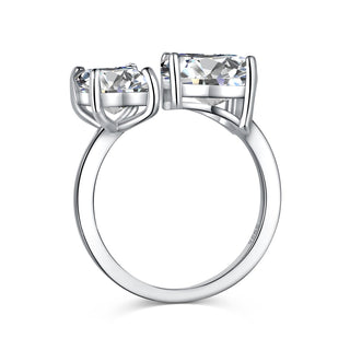Glam Double Diamond Ring