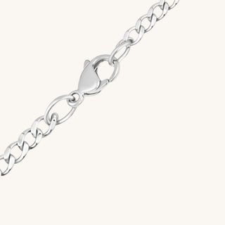 Silver Diamond Name Necklace