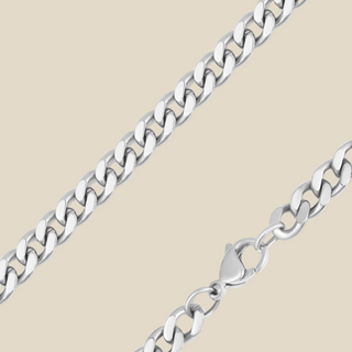 Kids' Silver Cuban Link Necklace