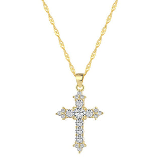 Sparkly Cross Necklace