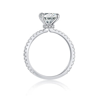 Square Cut Diamond Ring