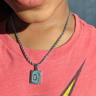 Kids' Rope Chain Initial Necklace