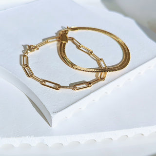 Gold Classic Bracelet Set