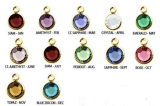 Silver Birthstone Bracelet