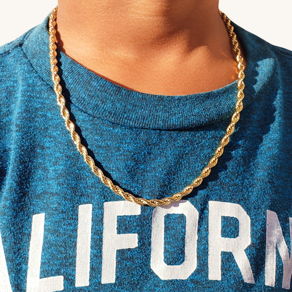 Kids' Rope Chain Necklace – Gogo Lush