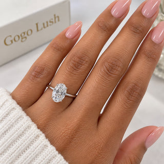 Rosalind Sterling Silver Oval Solitaire Ring
