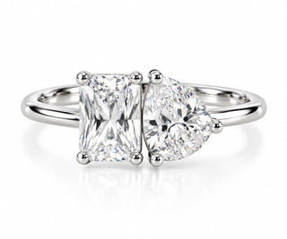 Maya Toi et Moi Radiant & Pear Ring