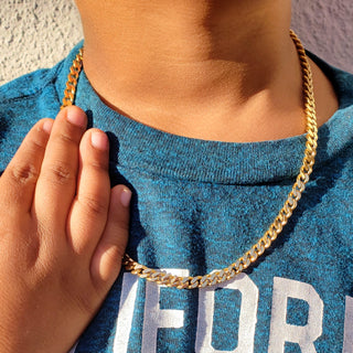 Kids' Gold Cuban Link Necklace