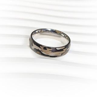 Men's Camouflage Band Ring