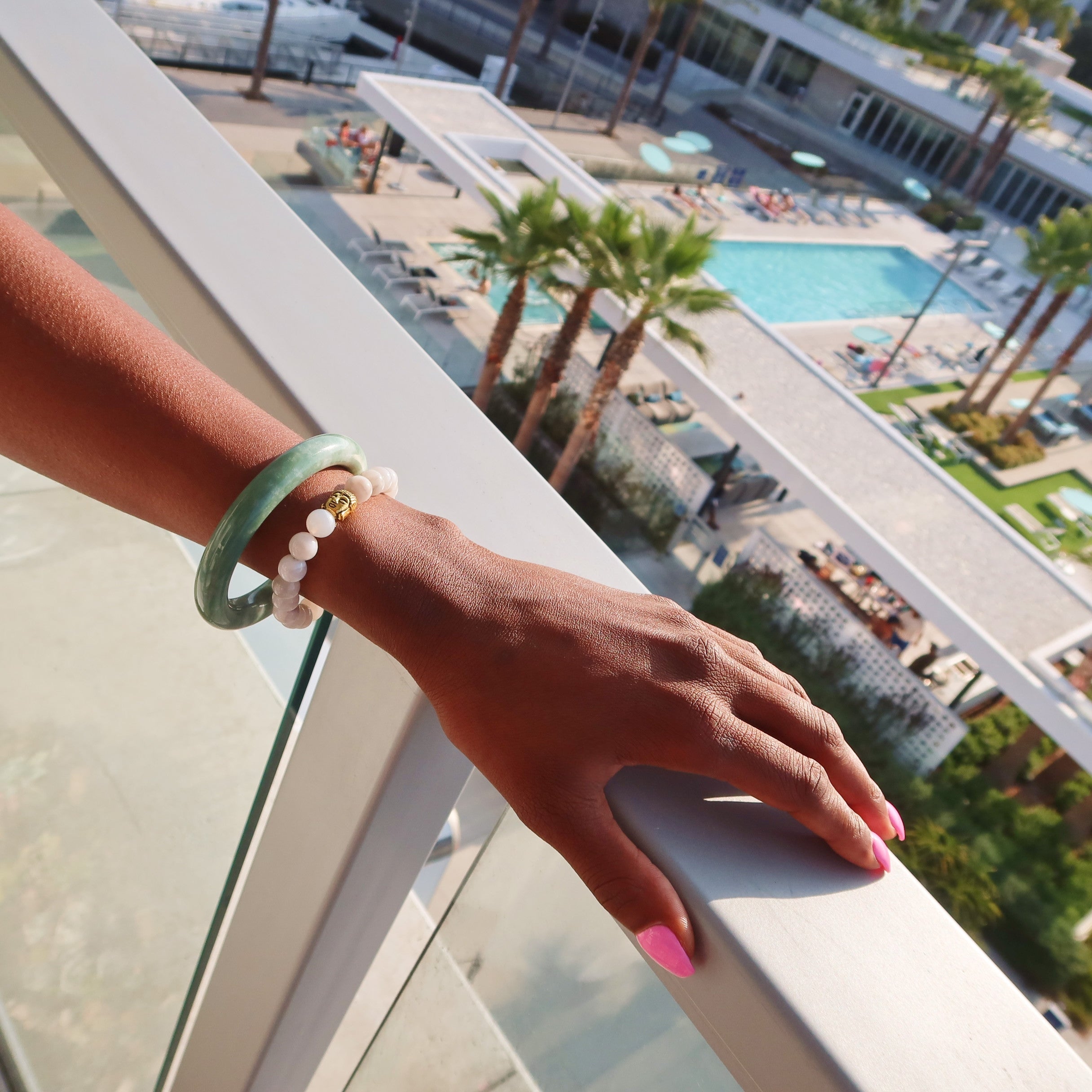 Classic Natural Jade Bangle