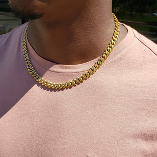 Men's Thick Cuban Chain Necklace