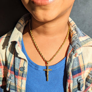 Unisex Kids' Crucifix Necklace